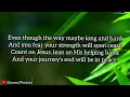Download Lagu When you travel far (hymn) lyrics (fingerstyle guitar cover)