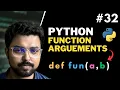 32 Functions arguments in Python Python for Beginners in Hindi Full Course