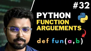 32 Functions arguments in Python Python for Beginners in Hindi Full Course