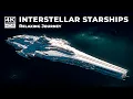 Lagu Interstellar Starships (4K HDR) — 10 Hours of Relaxing Sci-Fi Ambience for Sleep \u0026 Focus