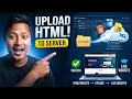 How to Upload HTML Website to a Server html website upload tutorial
