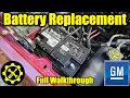 2014 - 2019 Silverado Sierra Battery Replacement
