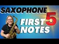 Learn the First 5 Notes on Alto Sax Beginner Saxophone Tutorial