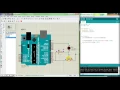 Arduino Proteus Simulation - BUTTON LED