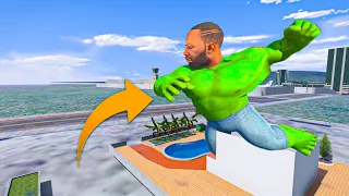 Franklin Become Gaint Hulk  - INDIAN BIKES DRIVING 3D