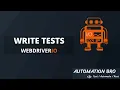 Write Tests - WebdriverIO Tutorial