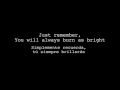Download Lagu The light Behind your eyes - My Chemical Romance lyrics (inglés - español)