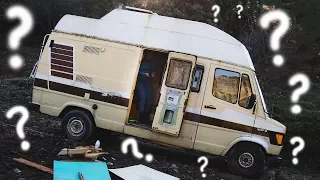 Getting our van OUT OF THE MUD! (Van Build – Part 3)