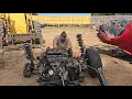 Tearing down the 79 Power Wagon Winter yard prep