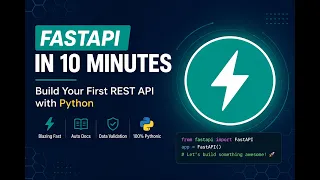 FastAPI Tutorial for Beginners Build Your First REST API in 10 Minutes Python My