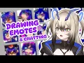 drawing secret comm emotes chatting 2026 VOD