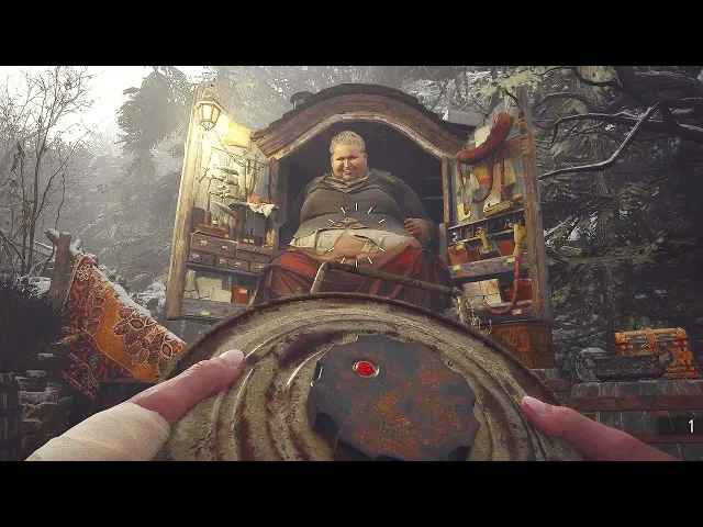 Duke's Reaction to Ethan exploding Mine at him - Resident Evil 8 Village