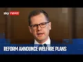 Reform pledge to block foreign nationals from receiving benefits