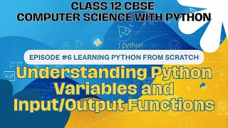 input and print functions in Python Variables Dynamic Typing Input and Output in python