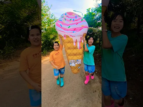อยากกินไอติมมม..‼️🤣🤣 #shorts #funny #comedy #cute #ตลก #พี่เหนือน้องนารา | Nuea Nara