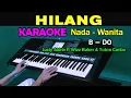 Download Lagu HILANG - KARAOKE Nada Wanita | Justy Aldrin ft Wizz Baker \u0026 Toton Caribo