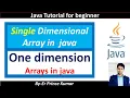 One Dimensional Array in Java Single Dimensional Array in Java