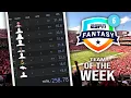 The HIGHEST SCORING Fantasy Football Team Possible in Week 6