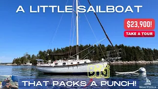 A Little SAILBOAT that Packs a BIG Punch! At $23,900 this Pacific Seacraft Orion is ready now! SOLD