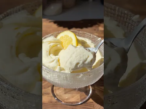 🍋Mousse de limón casera