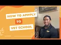 How to Apply for Vet School The Basics