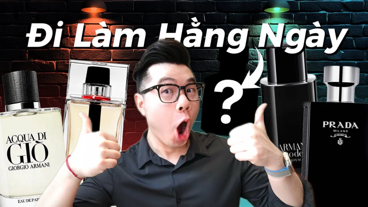 Outline Video 10 Chai Nước Hoa ĐI LÀM HẰNG NGÀY Cho Nam Giới | Ryan Perfume