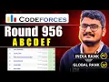 Codeforces Round 956 Editorial ABCDEF
