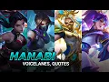 Hanabi Old Voicelanes - New and all Skin | MLBB