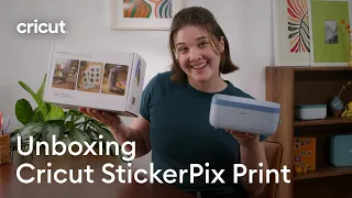 Cricut StickerPix Print Unboxing & Setup + Make Your First Stickers!