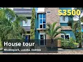 Inside a 4 Bedroom Luxury town house for rent in Rhodepark Lusaka