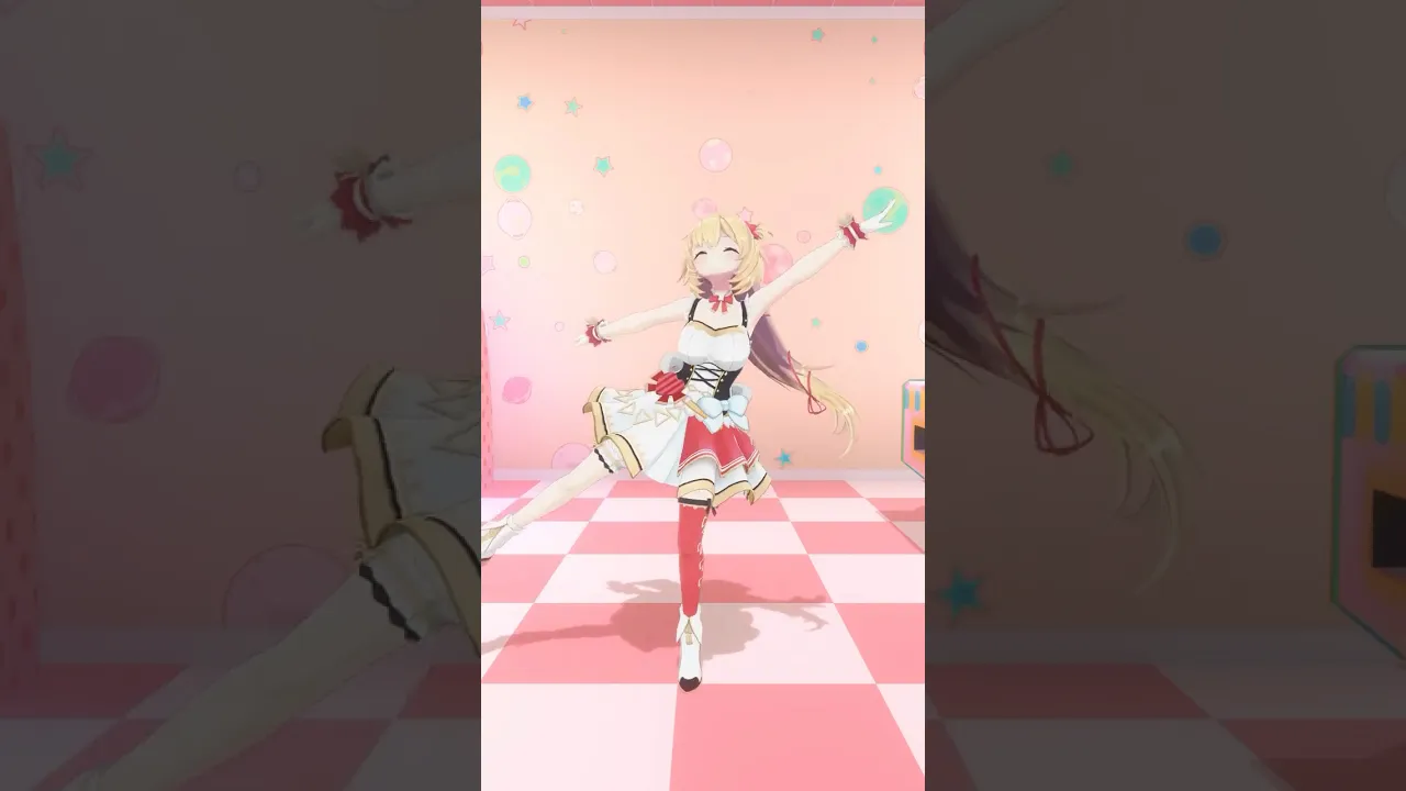 【踊ってみた】テトリス/柊マグネタイトfeat.重音テトSV【Tiktok】【ホロライブ/赤井はあと】#shorts