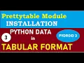 prettytable module installation on pydroid3 hindi Python file handling class 12 CBSE - part-3