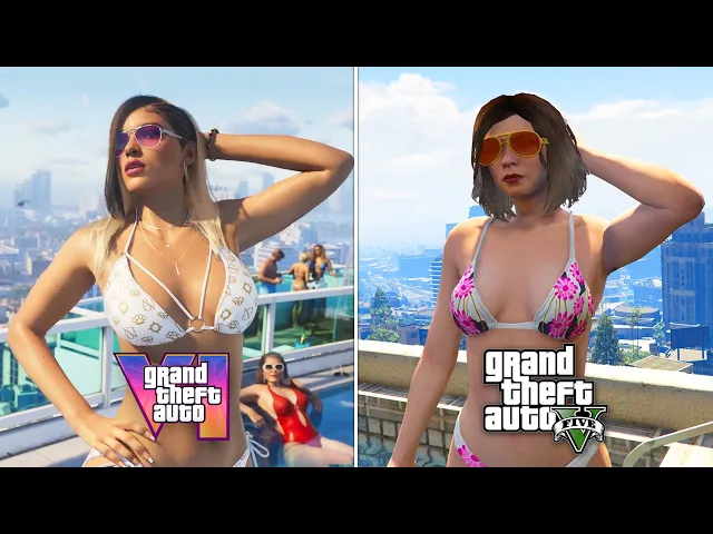 GTA 6 vs GTA 5 - Physics and Details Comparison