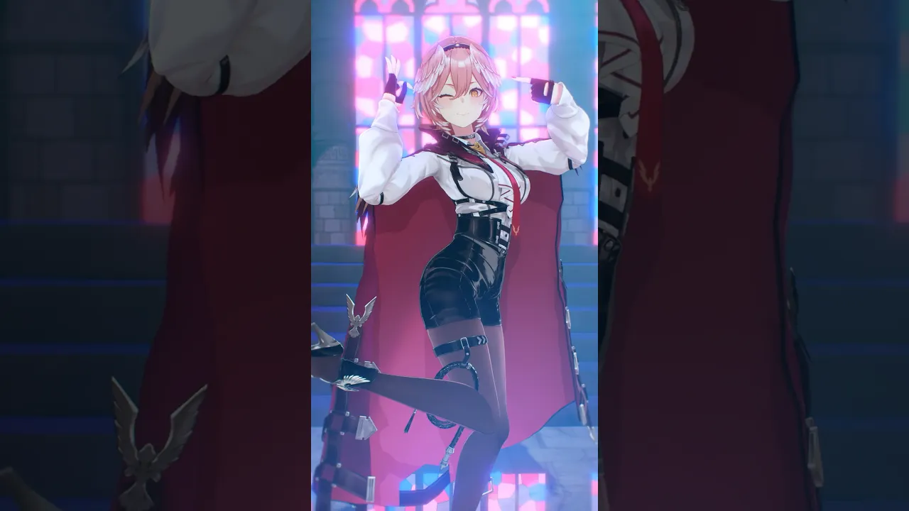 MV100万再生突破！ありがとう✨ #shorts #魔眼ウインク #鷹嶺ルイ #ホロライブ #hololive