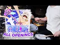 One Piece - ALL Openings on Drums