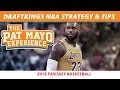 2018 DraftKings NBA Strategy Stats Tips and DFS Fantasy Basketball Tools
