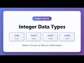 NumPy Integer Data Types Explained int8 int16 int32 int64 Tutorial for Beginners