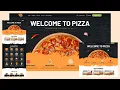 Pizza Shop Website Design Using HTML CSS And JavaScript