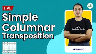 Simple Columnar Transposition Cryptography GeeksforGeeks School