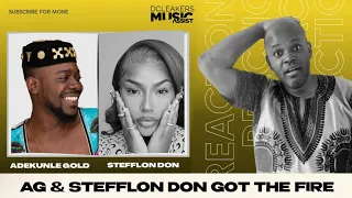 adekunle gold stefflon don fye official audio reaction 