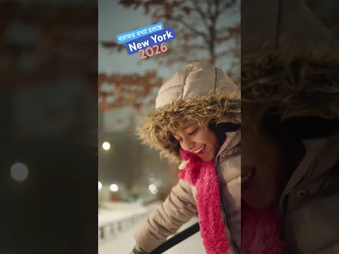 Snow Storm in New York 2026 - বরফের বন্যায় ভাসছে নিউ ইয়র্ক। ❄️