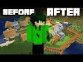 Download Lagu Transforming My Village with SIMPLE Minecraft Builds
