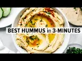 HOW TO MAKE HUMMUS healthy easy hummus recipe