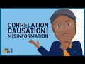 Dr B in 3 Correlation Causation and Misinformation
