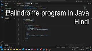 Palindrome Program in Java Explained Java Tutorial for Beginners