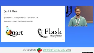 Quart a asyncio alternative to Flask