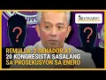 Remulla: 2 senador at 20 kongresista sasalang sa prosekusyon sa Enero | Agenda