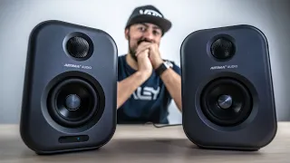 WONDERFUL SOUND! AIYIMA S400: Affordable Bluetooth MONITOR Speaker (Unboxing and Review)