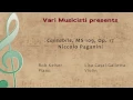 Niccolo Paganini, Cantabile, MS 109, Op. 17; Lisa Casal-Galietta, Violin