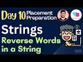Strings - Reverse Words in a String in telugu DSA in Telugu Vamsi Bhavani